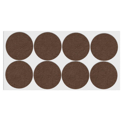 Self-Adhesive Felt Pad Ø2-3/16 inch Brown NTP 