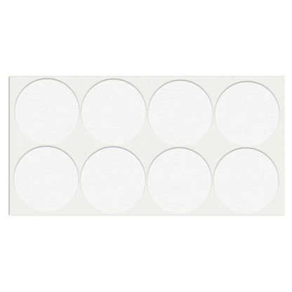 Self-Adhesive Felt Pad Ø2-3/16 inch White NTP 