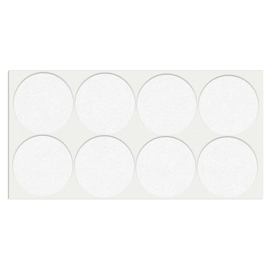 Self-Adhesive Felt Pad Ø2-3/16 inch White NTP 