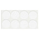 Self-Adhesive Felt Pad Ø2-3/16 inch White NTP 