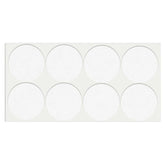 Self-Adhesive Felt Pad Ø2-3/16 inch White