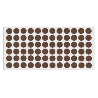 Self-Adhesive Felt Pad Ø9/16 inch NTP Brown 