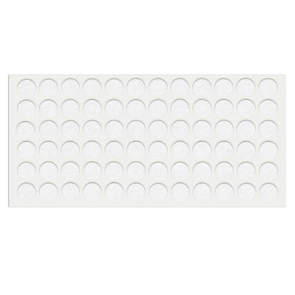 Self-Adhesive Felt Pad Ø9/16 inch NTP White 