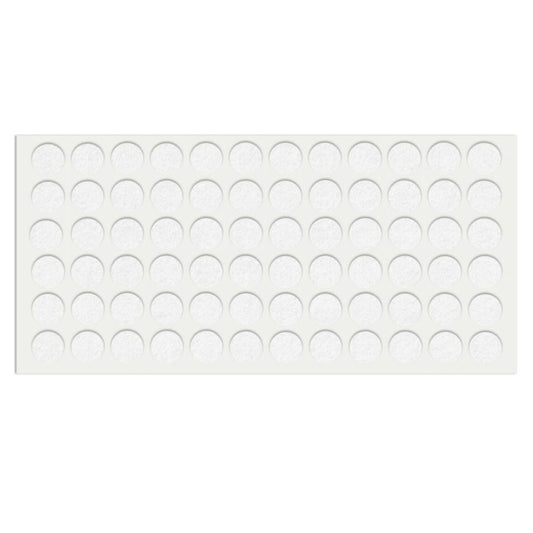Self-Adhesive Felt Pad Ø9/16 inch White NTP 