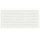 Self-Adhesive Felt Pad Ø9/16 inch White NTP 