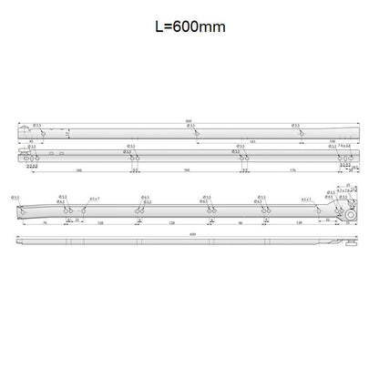 Set of POM Roller Slides White NTP 