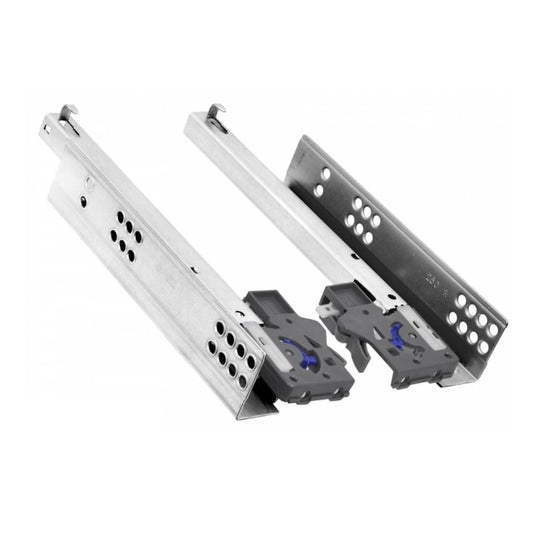 Set of Soft-Close Undermount Slides (left and right), 3/4 Extension NTP 