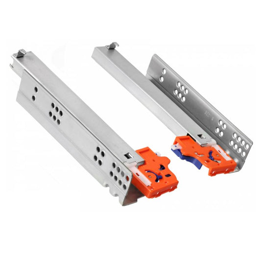Set of Soft-Close Undermount Slides (left and right), Full Extension NTP 