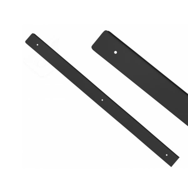Side Strip for 1-1/2 inch Worktop R-3, Black Anodized