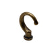 Single hanger hook - Antique Gold NTP 
