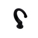 Single hanger hook - Black Matt NTP 