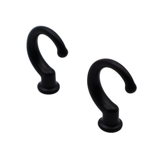 Single hanger hook - Black Matt NTP 