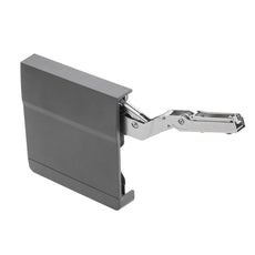 Soft Close Top Cabinet Lift System (L+R), Grey/Nickel