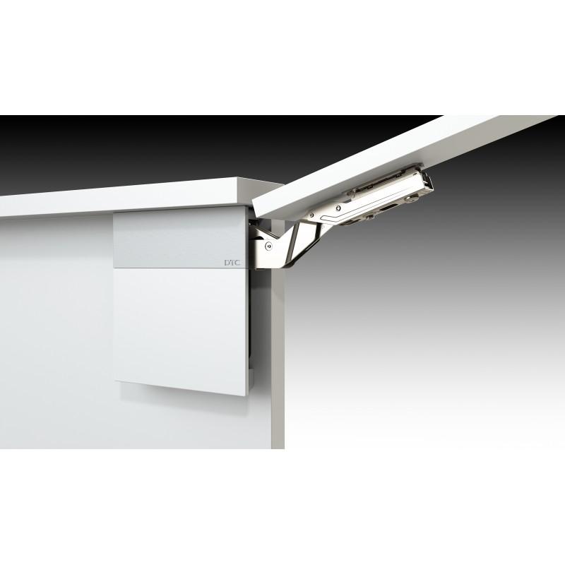 Soft Close Top Cabinet Lift System (L+R), White/Grey Furnica 