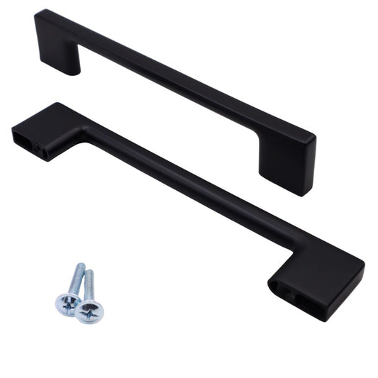 TECHNO furniture handle 16-3/8 inch - Black Matt SENTINO 