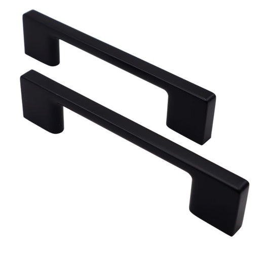 TECHNO furniture handle 3-3/4 inch - Black Matt SENTINO 