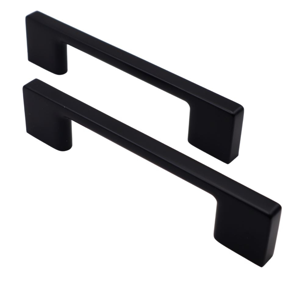 TECHNO furniture handle 5-1/16 inch - Black Matt SENTINO 