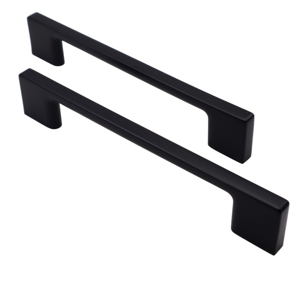 TECHNO  furniture handle 7-9/16 inch - Black Matt