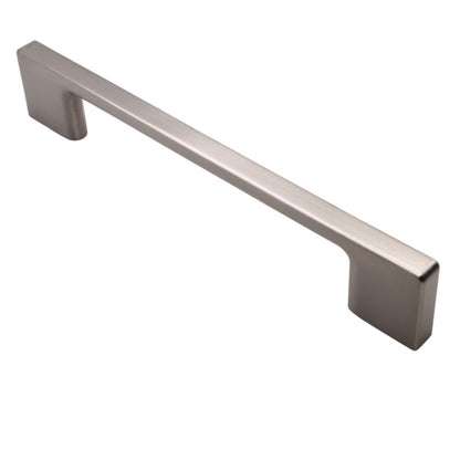 TECHNO furniture handle 7-9/16 inch - Brushed Steel SENTINO 
