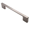TECHNO  furniture handle 7-9/16 inch - Brushed Steel