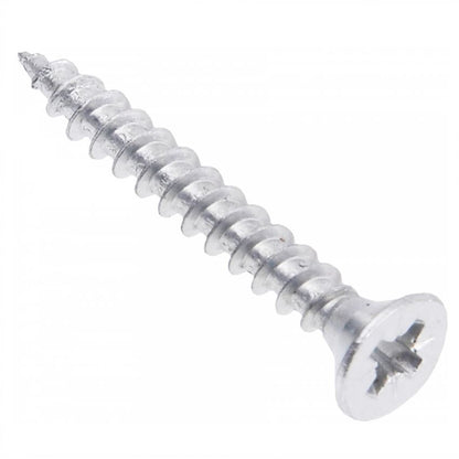 Wood Screws PZ2 3/16x1-3/16 inch White Zinc (1000 pcs) NTP 