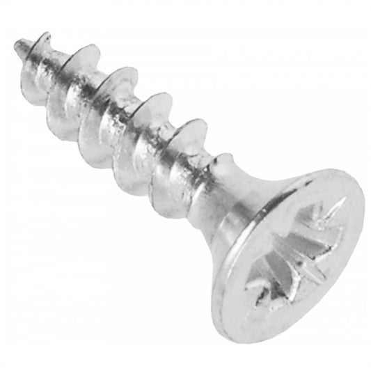 Wood Screws PZ2 3/16x5/8 inch White Zinc (1000 pcs) NTP 